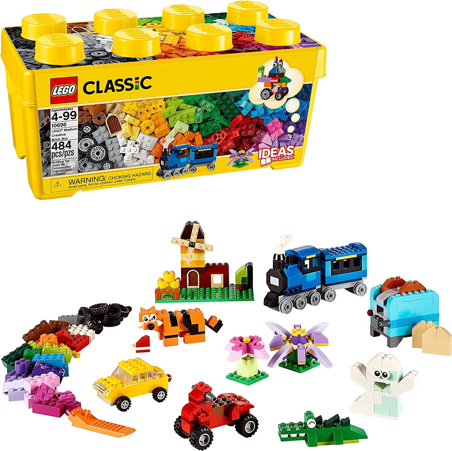 Lego Clásico 10696 Caja Ladrillos De 484 Fichas